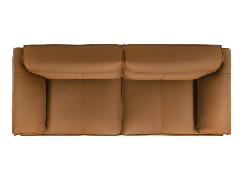 Buxton Top Grain Leather Living Room Set