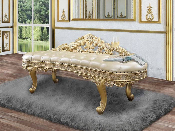 Cabriole Traditional Bench