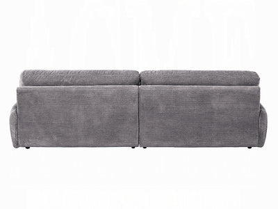 Cadenza 96" Wide Corduroy Velvet 3 Seater Sofa