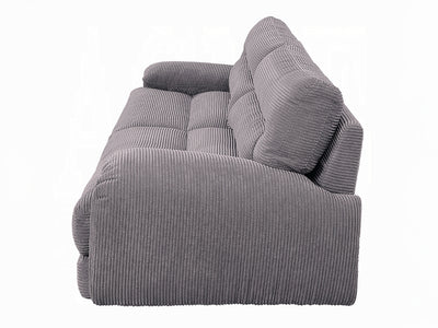 Cadenza 112" Wide Corduroy Velvet 4 Seater Sofa