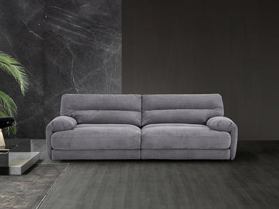 Cadenza 112" Wide Corduroy Velvet 4 Seater Sofa