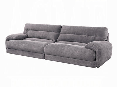 Cadenza 112" Wide Corduroy Velvet 4 Seater Sofa