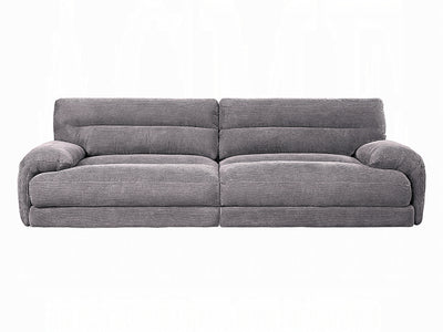 Cadenza 112" Wide Corduroy Velvet 4 Seater Sofa