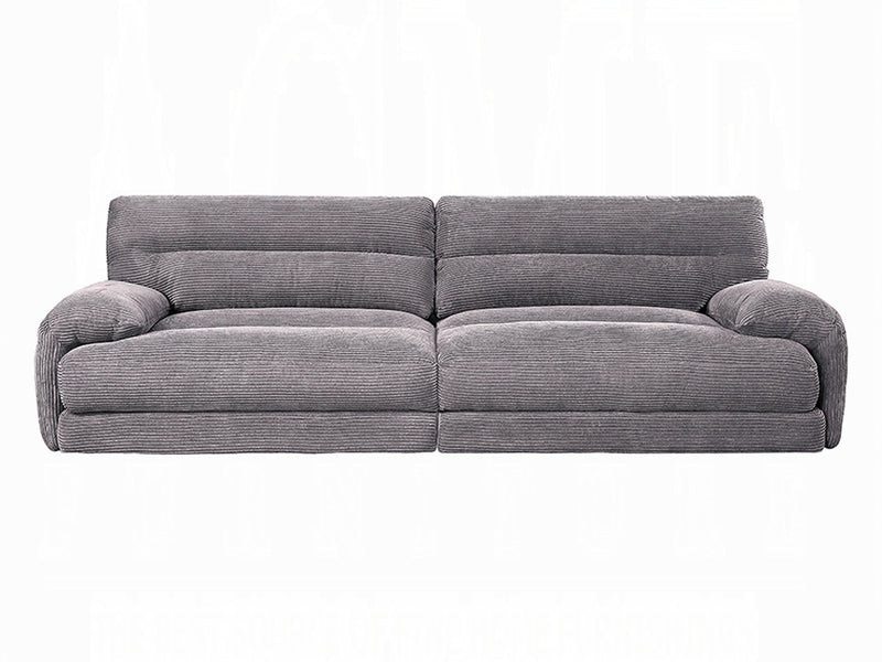 Cadenza 112" Wide Corduroy Velvet 4 Seater Sofa