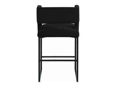 Caleb Velvet Bar Stool (Set of 2)