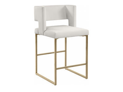 Caleb Velvet Bar Stool (Set of 2)