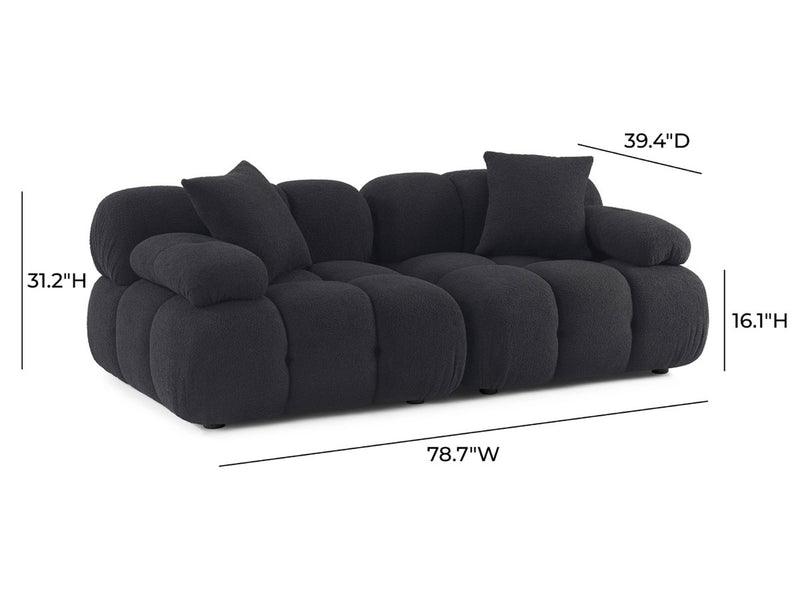 Calliope 79" Wide Loveseat