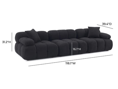Calliope 118" Wide Modular Sofa