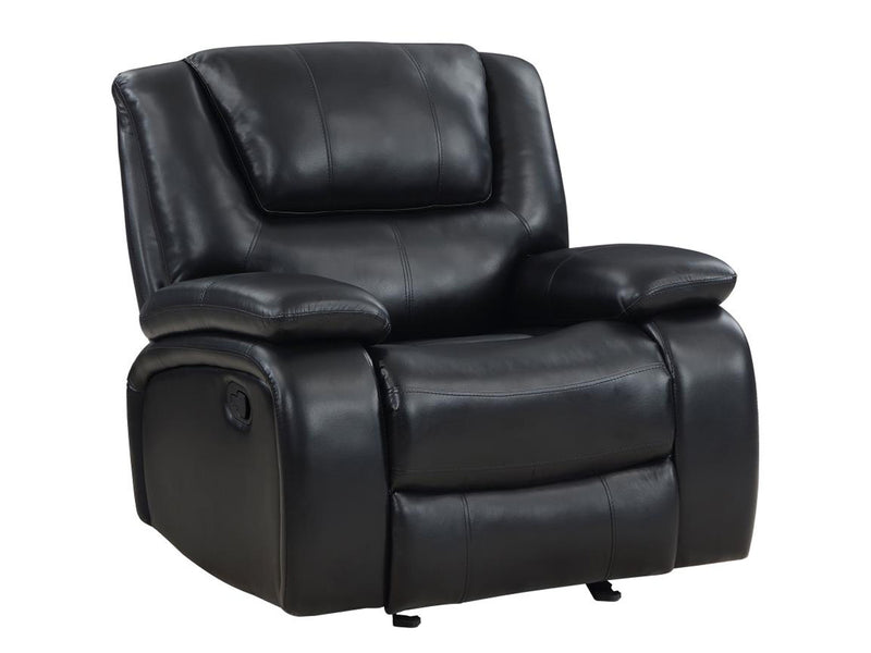 Camila Leather Recliner Living Room Set