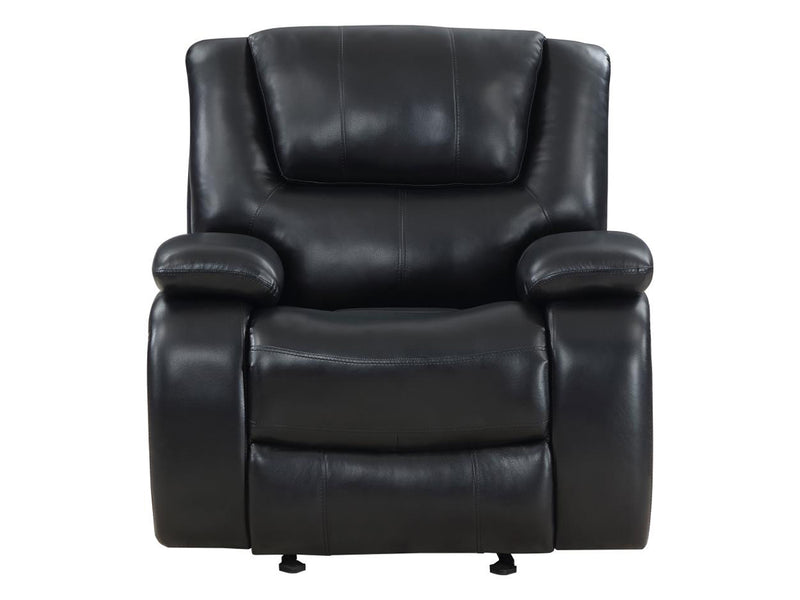 Camila Leather Recliner Living Room Set