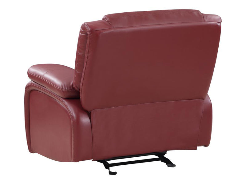 Camila Leather Recliner Living Room Set
