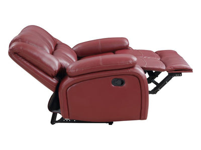 Camila Leather Recliner Living Room Set