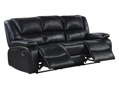 Camila Leather Recliner Living Room Set