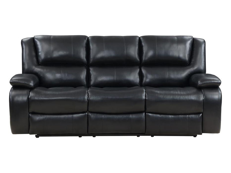Camila Leather Recliner Living Room Set