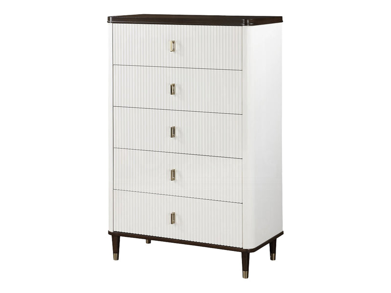 Carena 35.5" Wide 5 Drawer Chest