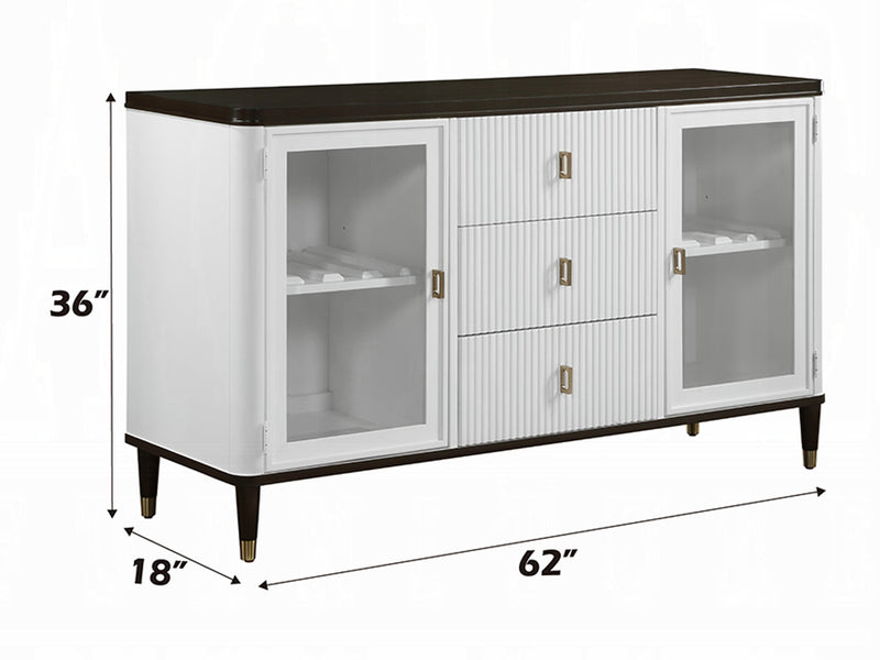 Carena 62" Wide 2 Door 3 Drawer Buffet