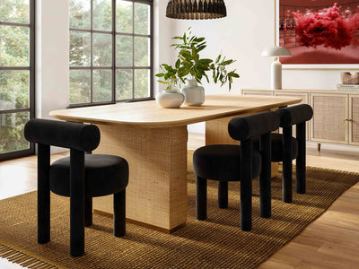 Akiba 96" Wide 6-8 Person Dining Table
