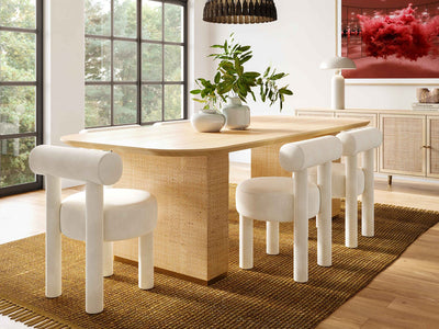 Akiba 96" Wide 6-8 Person Dining Table
