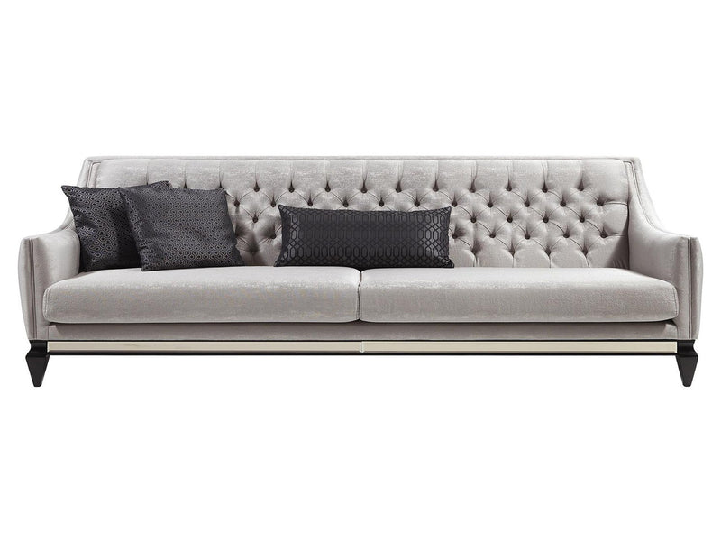 Carmen 87" Wide Tufted Sofa