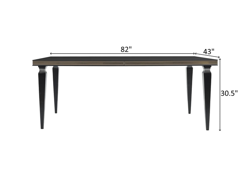 Carmen 82" Wide Dining Table