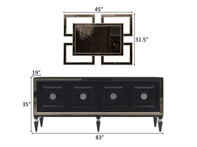 Carmen 6 Person Dining Room Set