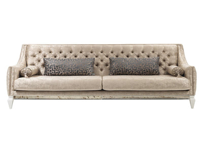 Carmen 87" Wide Tufted Sofa