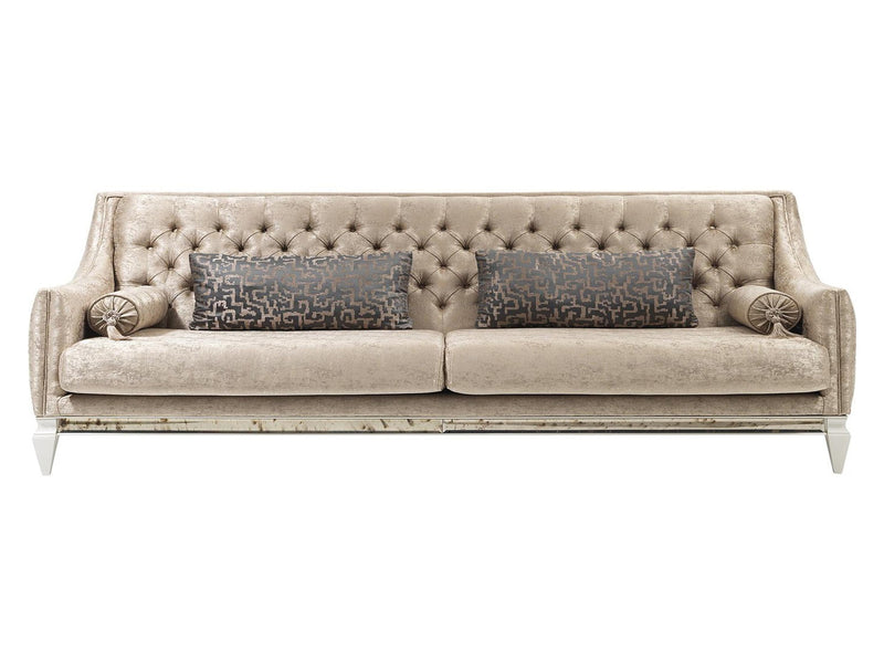 Carmen 87" Wide Tufted Sofa