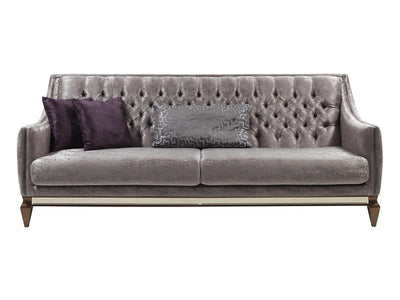 Carmen 87" Wide Tufted Sofa