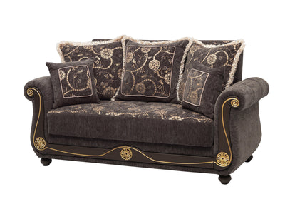 Americana 70.9" Wide Convertible Loveseat