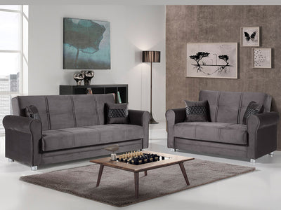 Sara 89" Wide Convertible Sofa