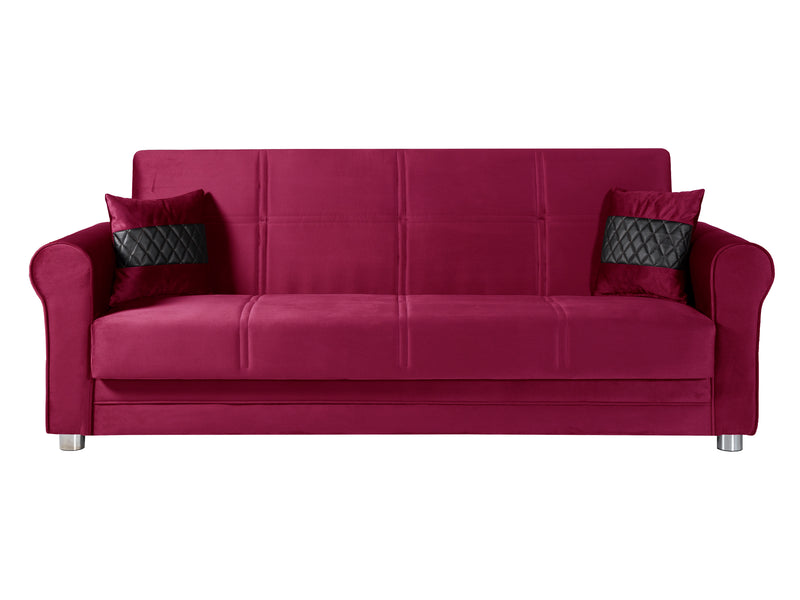 Sara 89" Wide Convertible Sofa