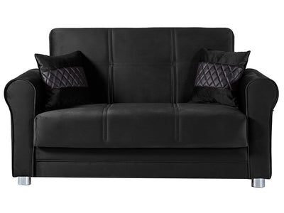 Sara 63" Wide Convertible Loveseat