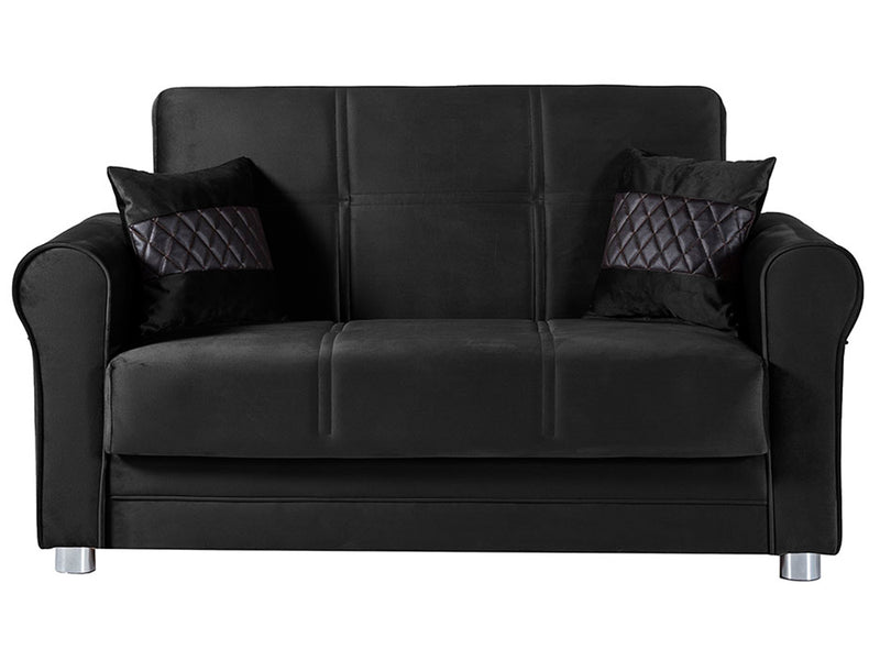 Sara 63" Wide Convertible Loveseat