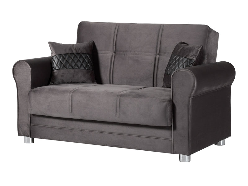 Sara 63" Wide Convertible Loveseat