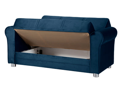 Sara 63" Wide Convertible Loveseat