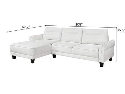 Caspian 108" Wide Sectional