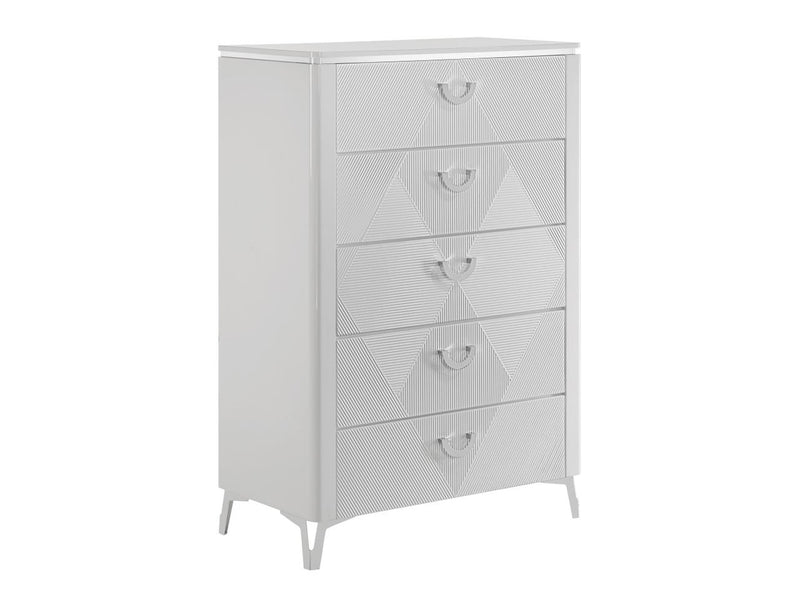 Cassia 35" Wide 5 Drawer Chest