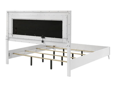 Cassia LED Headboard Platform Bed