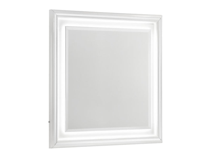 Cassia 63" Wide 6 Drawer Dresser With Mirror