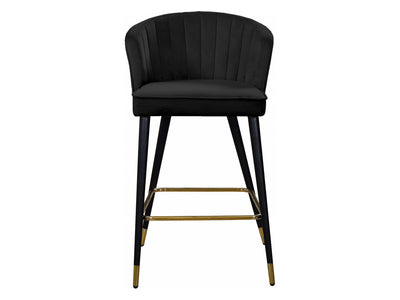 Cassie Velvet Bar Stool (Set of 2)