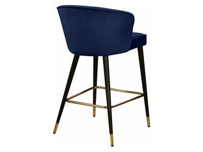 Cassie Velvet Bar Stool (Set of 2)