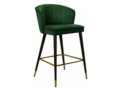 Cassie Velvet Bar Stool (Set of 2)