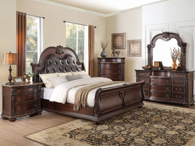 Cavalier 68.5" Wide 11 Drawer Dresser With Mirror