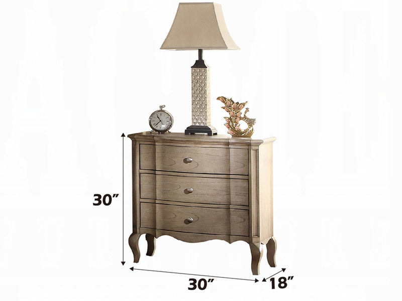 Chelmsford 30" Tall 3 Drawer Nightstand