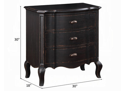 Chelmsford 30" Tall 3 Drawer Nightstand