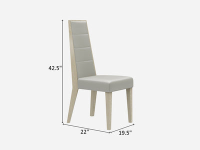 Chiara 19.5" Wide Dining Chair (Set of 2)