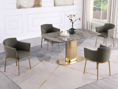 Karla Dusty 6-8 Person Dining Room Set