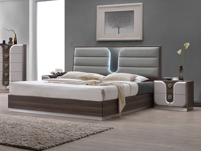 London 20.5" Tall 2 Drawer Nightstand