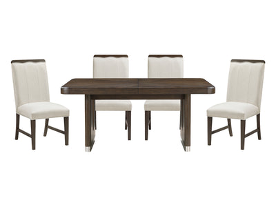 Clara Home 6-8 Person Extendable Dining Room Set
