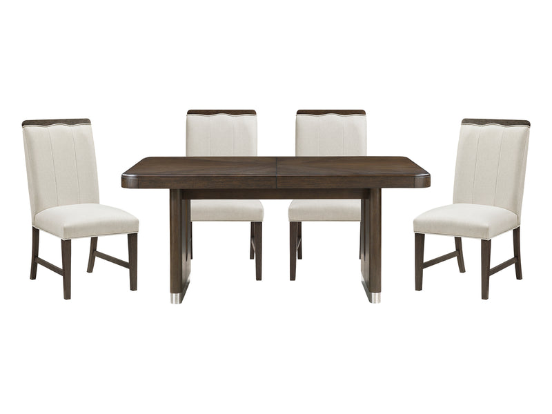 Clara Home 6-8 Person Extendable Dining Room Set